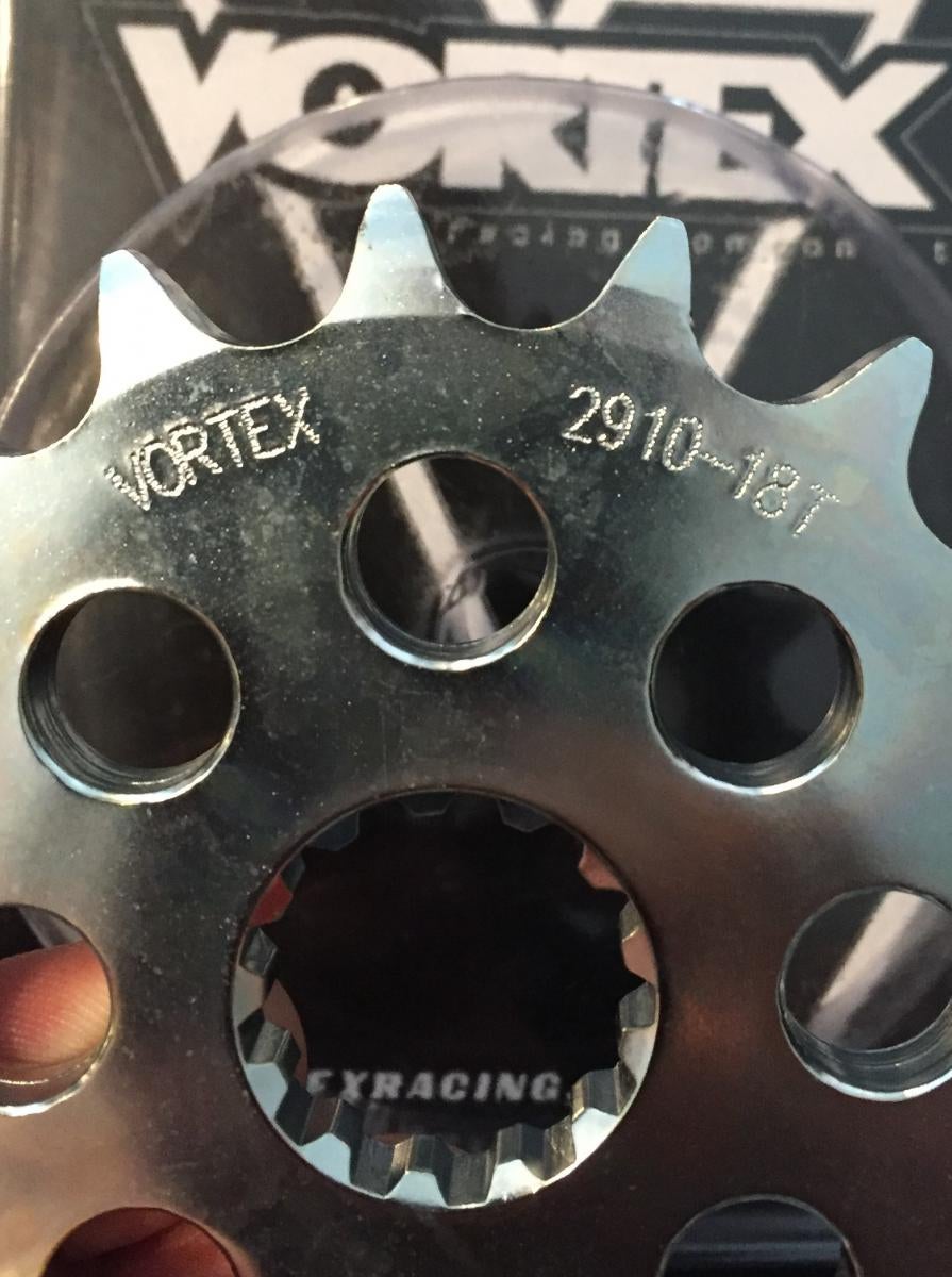 VORTEX FRONT C/S SPROCKET STEEL 18T 3520-18 VORTEX FRONT C/S SPROCKET STEEL 18T 3520-18